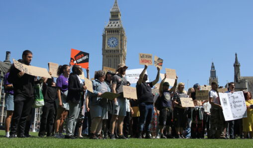 CTS’ Young People Return to Parliament to Campaign for Youth Homeless Chapter